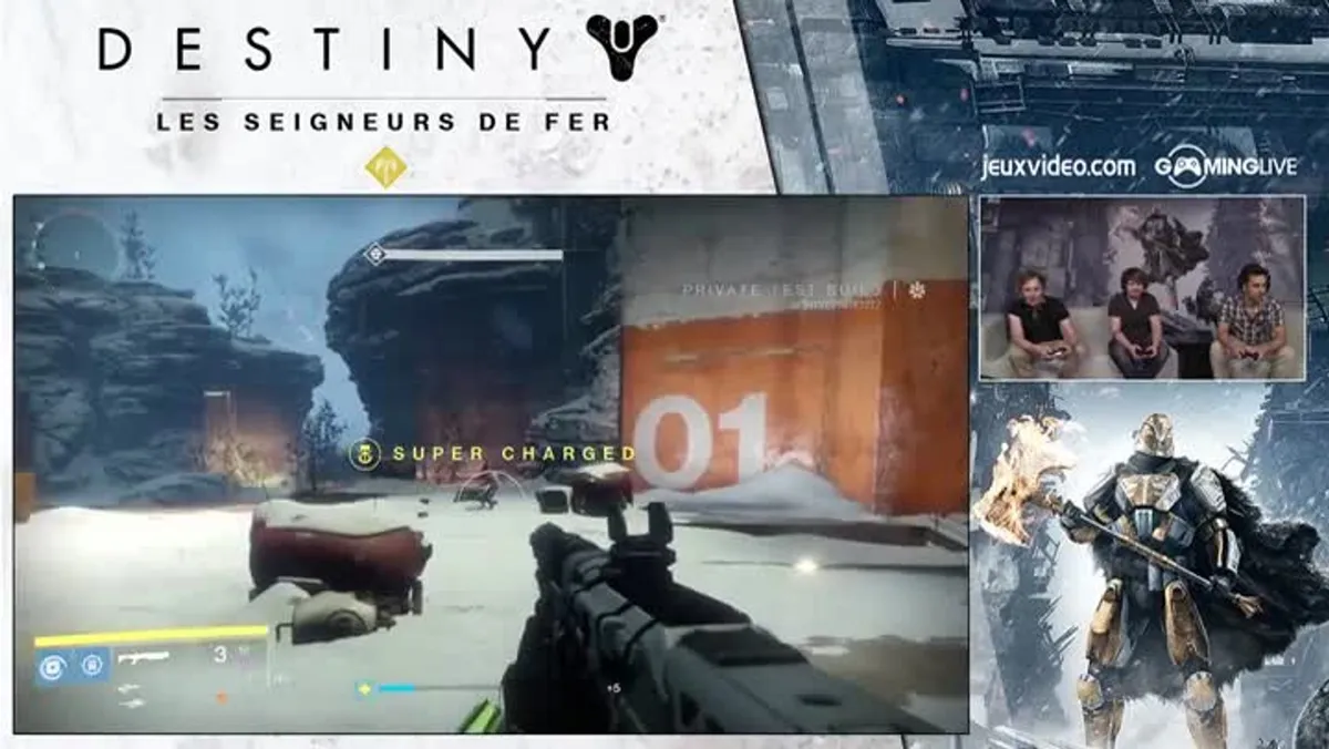 Gamescom 2016 — Destiny : Seigneurs de Fer (Rise of Iron), pourquoi ça a chauffé