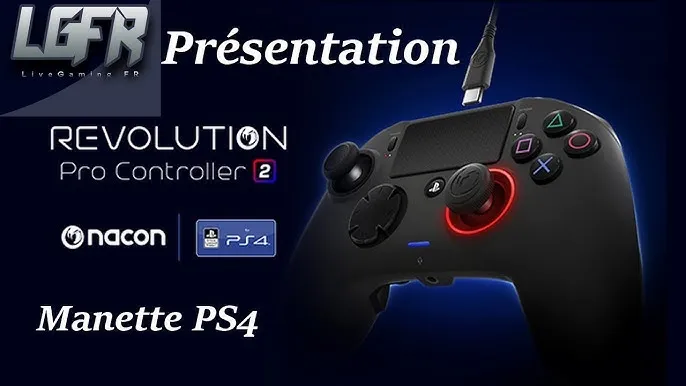 Présentation live : la manette PS4 Nacon Revolution Pro Controller (ce que j’ai vu)