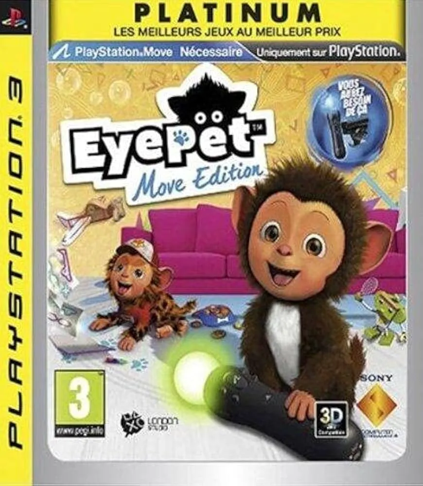 Platine n°18 : EyePet — j'ai adopté une bestiole virtuelle (et c'était pas que pour les gosses)