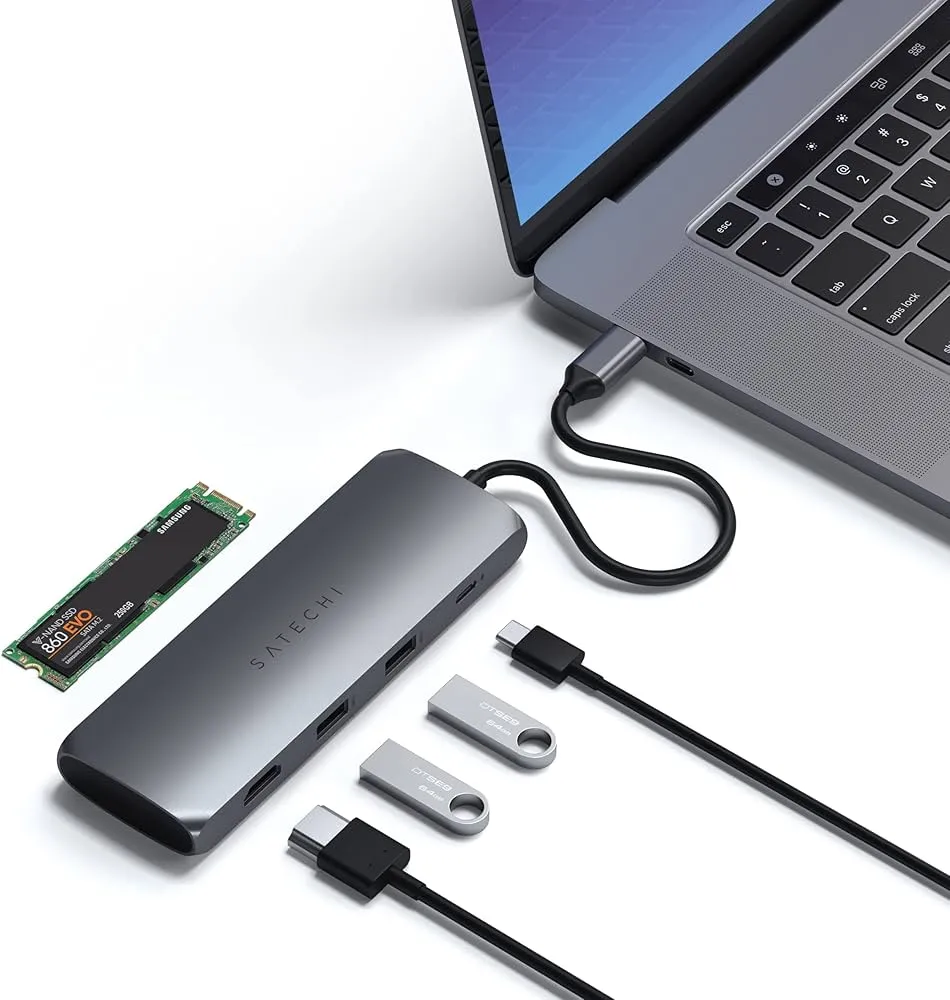Test Satechi USB‑C 5‑en‑1 : le petit hub qui remet ton ultrabook au boulot