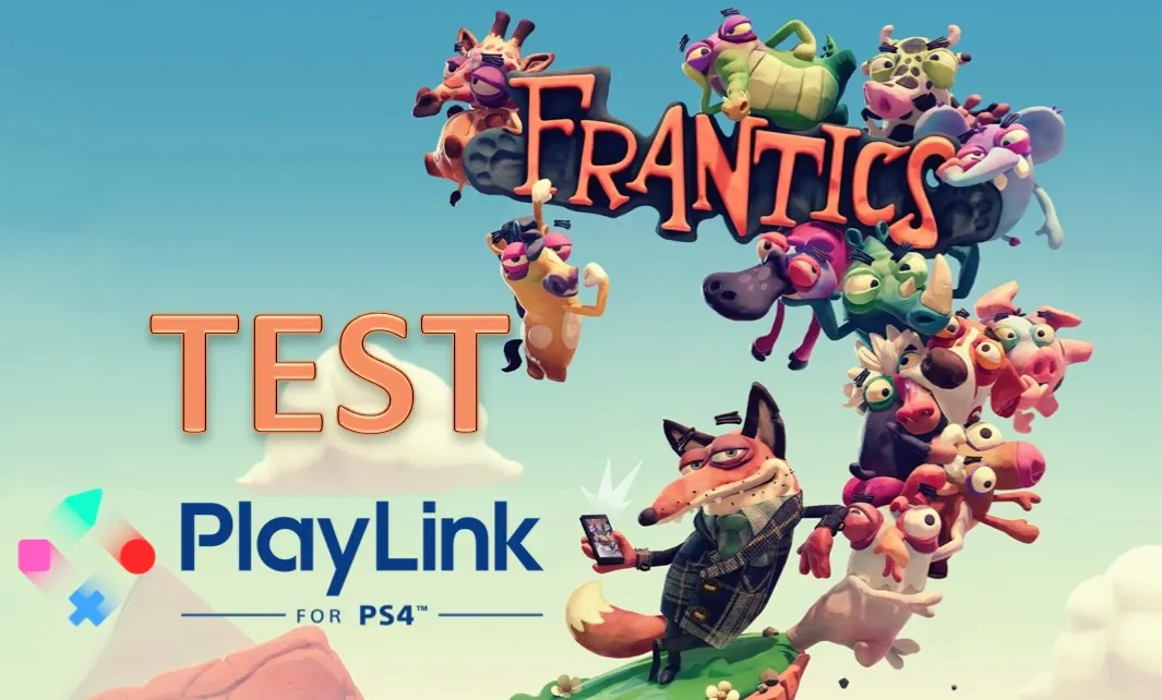 Test PlayLink : Frantics (PS4) — la party-game qui te fera oublier le pad 30 minutes